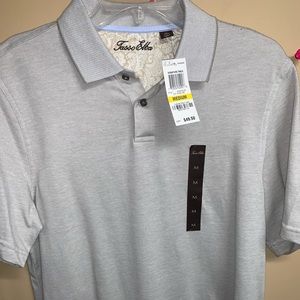 Tasso Elba Men’s Polo Size M Short Sleeve